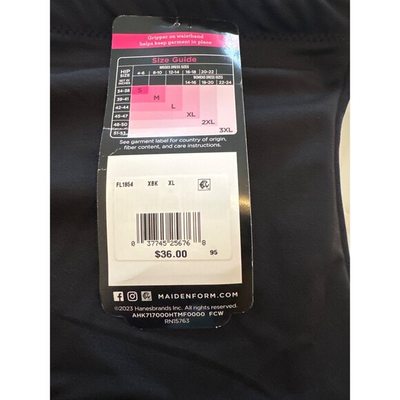 Maidenform Women's Firm Control Fat Free Dressing High Waist‎ Shaping Brief NWT - Picture 7 of 8